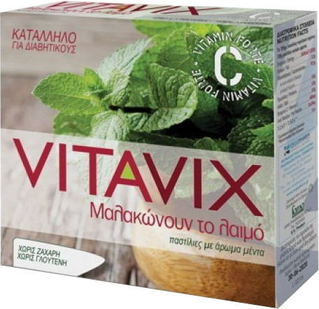 ErgoPharm Vitavix Mint Lozenges without Sugar 45gr