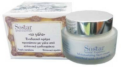 Sostar Το Γάλα Κρέμα Προσώπου με Γάλα Γαϊδούρας 50ml