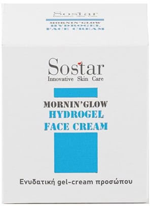 Sostar Hydrogel Cream Ενυδατική Κρέμα Προσώπου 50ml