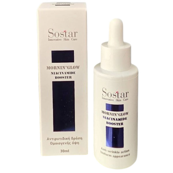 Sostar Mornin' Glow Niacinamide Booster 30ml
