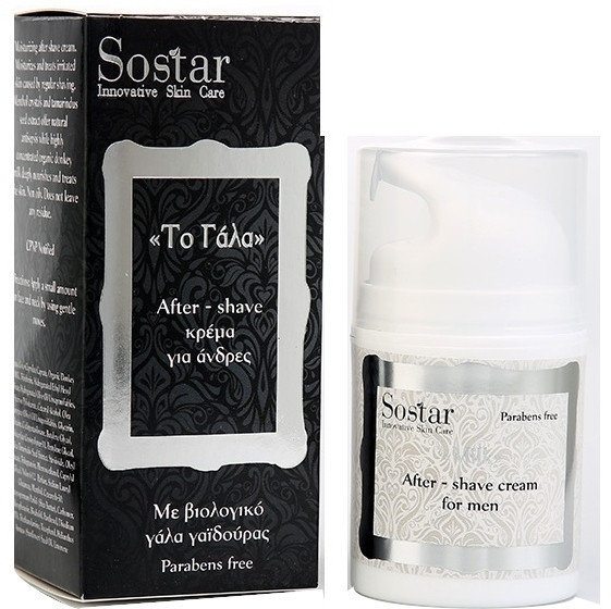 Sostar To Γάλα After Shave Cream 50ml