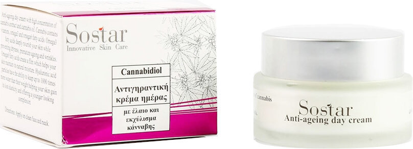 Sostar Cannabisoil Anti-ageing Day Cream 50ml