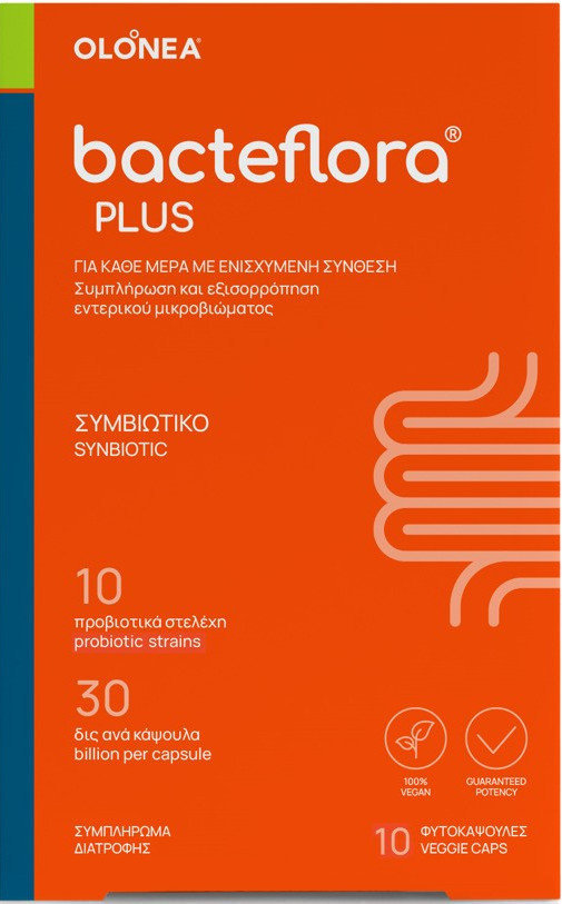 Olonea Bacteflora Plus 10/30 10vcaps Olonea Bacteflora Plus 10/30 10vcaps