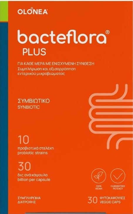 Olonea Bacteflora Plus 10/30 30vcaps Olonea Bacteflora Plus 10/30 30vcaps