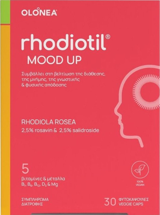Olonea Rhodiotil Mood Up 30vcaps