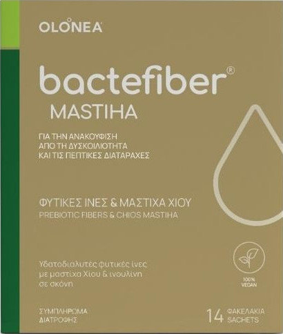 Olonea BacteFiber Mastiha Organic 14x5.5gr