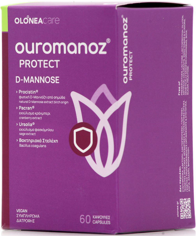 Olonea Ouromanoz Protect D-Mannose 60caps