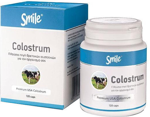 AM Health Smile Colostrum 120caps