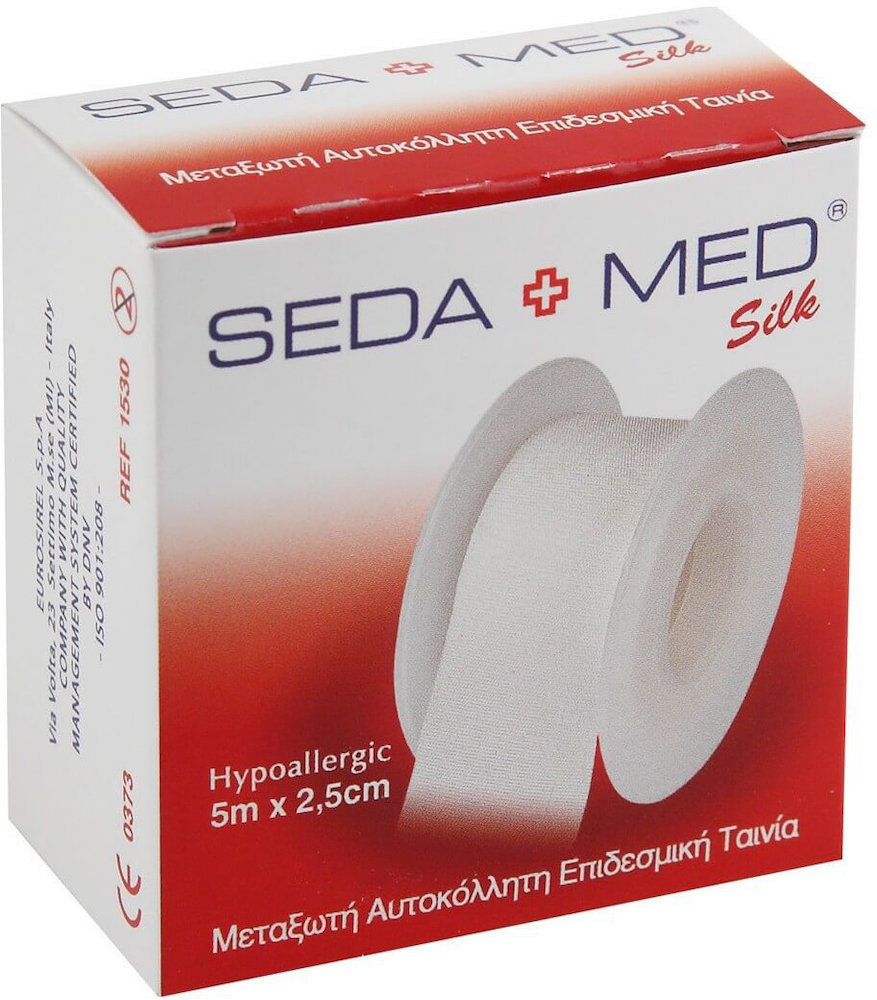 LaboPharm Seda+Med Silk 2.5cmx5m 1τμχ