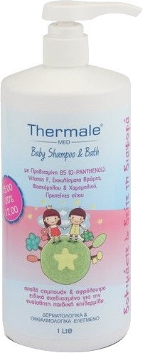 Thermale Med Baby Shampoo & Bath 1000ml