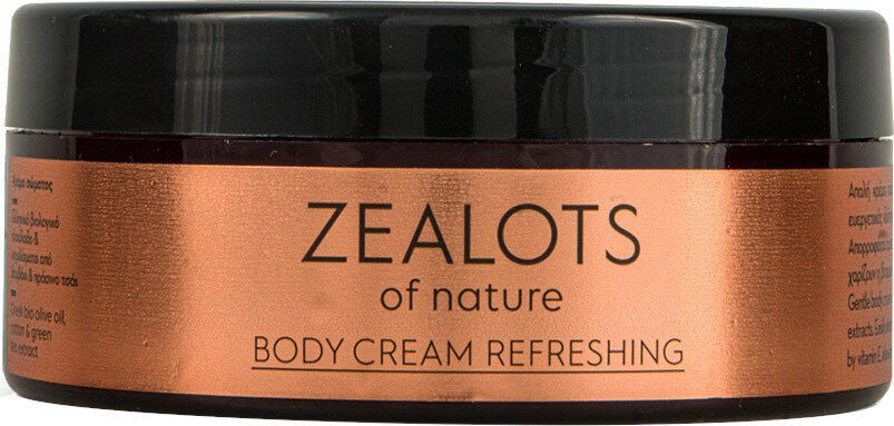 Zealots of Nature Refreshing Body Cream Green Tea 250ml