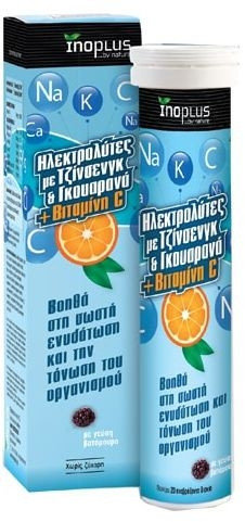InoPlus Electrolytes with Ginseng & Guarana 20eff.tabs