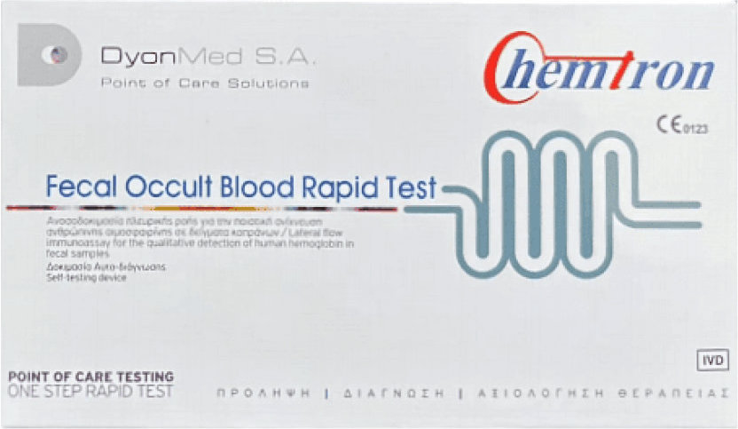 DyonMed Chemtron Fecal Occult Blood Rapid Test 1τμχ