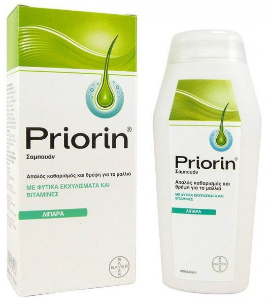 Priorin Shampoo Oily Greasy Hair 200ml Priorin Shampoo Oily Greasy Hair 200ml