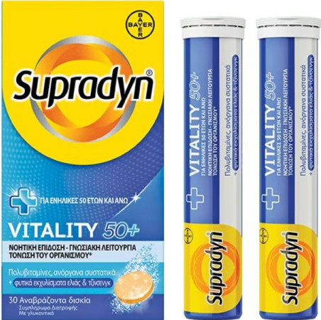 Supradyn Vitality 50+, 30eff.tabs