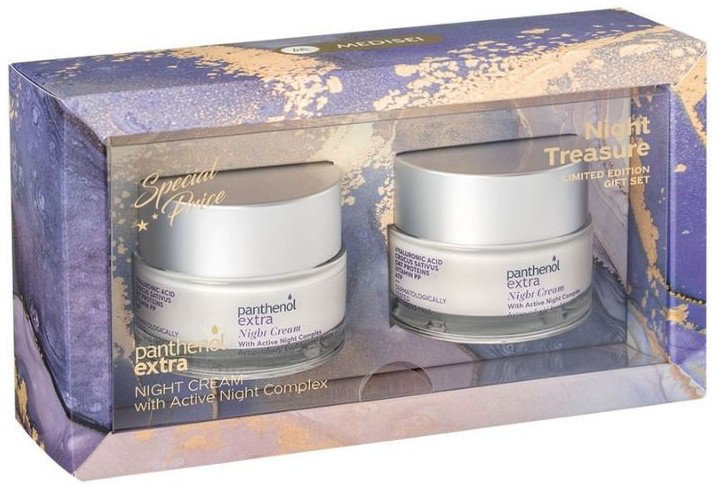 Medisei Panthenol Extra 1+1 Face Night Cream 2x50ml