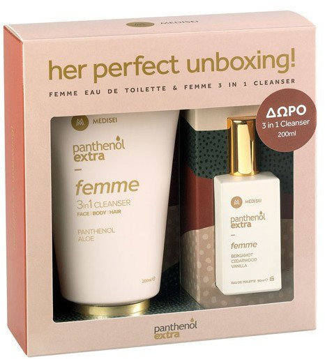 Panthenol Extra Her Perfect Unboxing (Femme EDT & Cleanser)