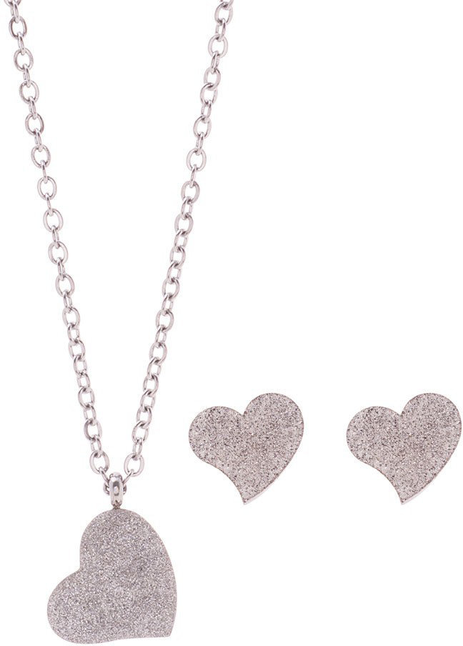 Medisei Dalee Set Single Heart Stainless Steel 3τμχ