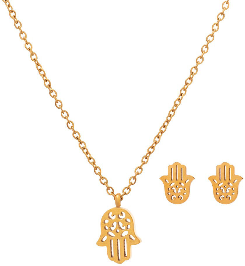 Medisei Dalee Set Hamsa Hand Stainless Steel 3τμχ