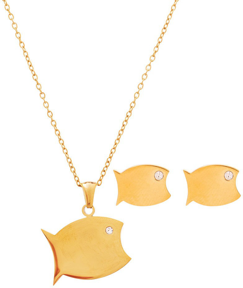 Medisei Dalee Set Fish Stainless Steel 3τμχ
