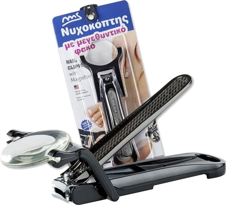 Medisei MS Nail Cutter With Magnifying Glass 1τμχ