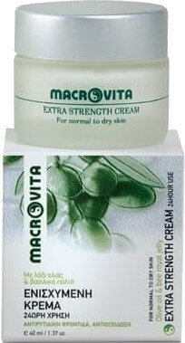 Macrovita Extra Strength Cream 24h for Normal-Dry Skin 40ml