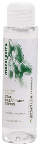 Macrovita Instant Hand Cleanser Olive Oil & Lemon 100ml Macrovita Instant Hand Cleanser Olive Oil & Lemon 100ml