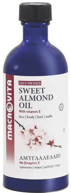 Macrovita Cold Pressed Sweet Almond Oil 100ml  