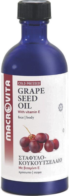Macrovita Cold Pressed Grape Seed Oil 100ml