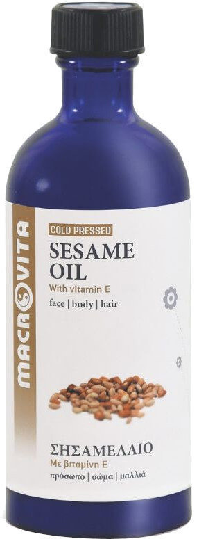 Macrovita Cold Pressed Sesame Oil 100ml Macrovita Cold Pressed Sesame Oil 100ml