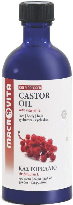 Macrovita Cold Pressed Castor Oil 100ml
