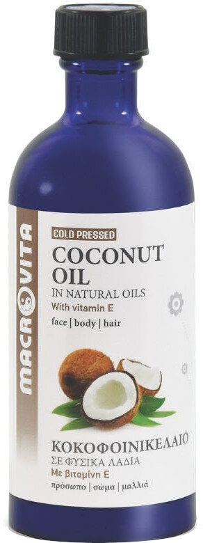 Macrovita Cold Pressed Coconut Oil 100ml Macrovita Cold Pressed Coconut Oil 100ml