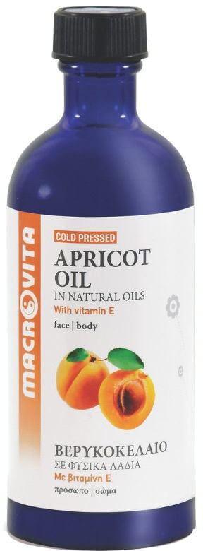 Macrovita Cold Pressed Apricot Oil 100ml