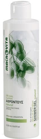 Macrovita Natural Shower Gel with Olive Oil & Mallow 250ml