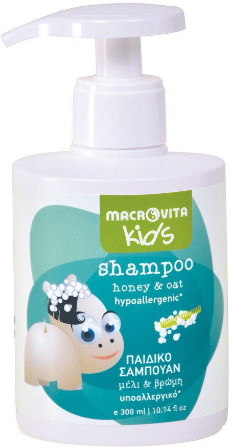 Macrovita Kids Shampoo with Honey & Oat 300ml