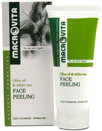 Macrovita Face Peeling with Olive Oil & White Tea 50ml
