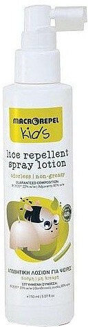Macrovita Kids Lice Repellent Spray Lotion 150ml
