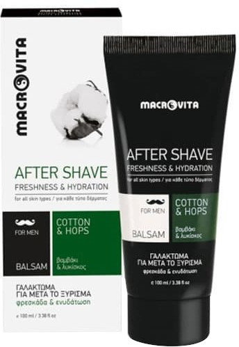 Macrovita After Shave Balsam with Cotton & Hops 100ml