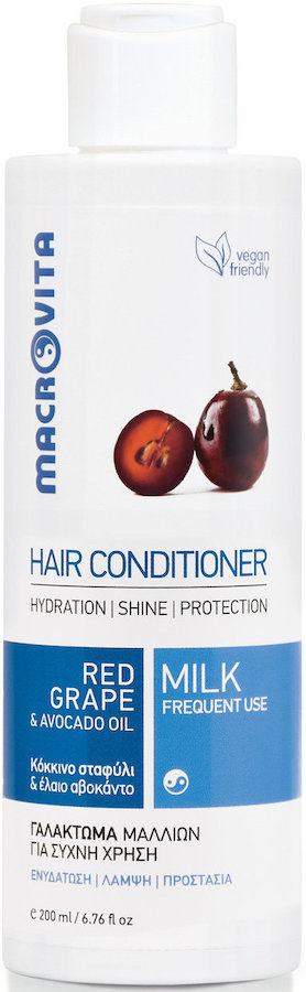 Macrovita Hair Conditioner with Red Grape Avocado 200ml