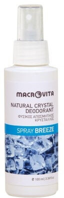 Macrovita Natural Crystal Deodorant Spray Breeze 100ml