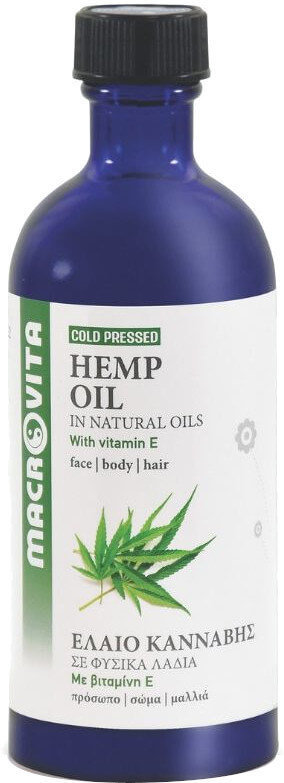 Macrovita Cold Pressed Hemp Oil 100ml