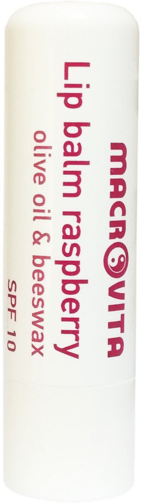 Macrovita Lip Balm SPF10 Rasberry 4gr