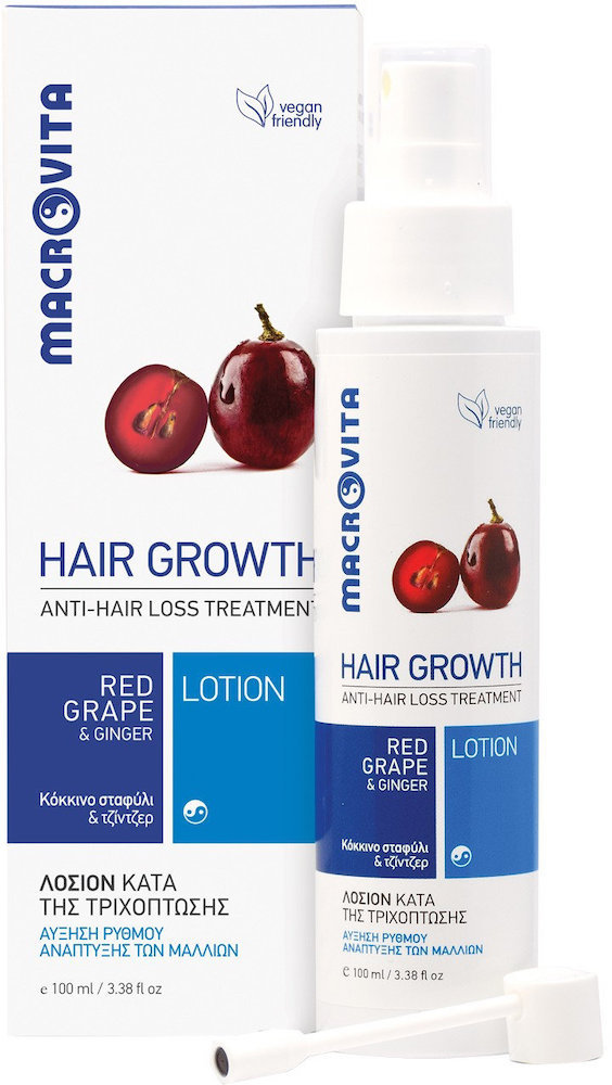 Macrovita Hair Growth Red Grape &Ginger Anti Hair Loss 100ml