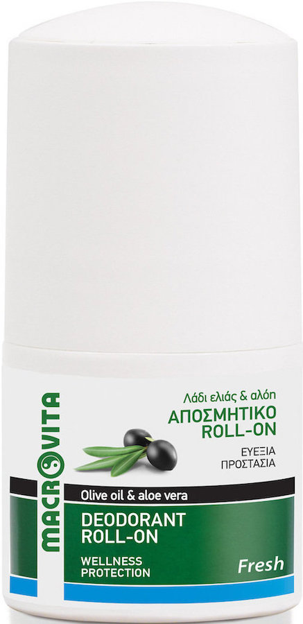 Macrovita Deodorant Roll-on Fresh Olive Oil & Aloe Vera 50ml