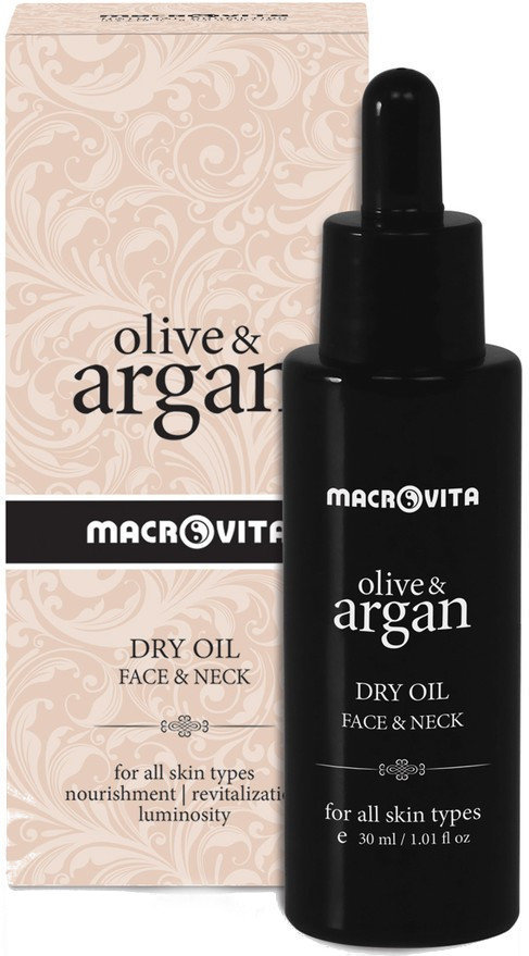 Macrovita Olive & Argan Dry Oil Face & Neck 30ml