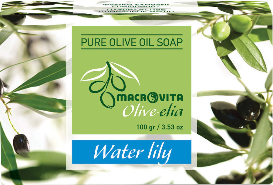 Macrovita Pure Olive Oil Soap Olive.elia Water Lily 100gr