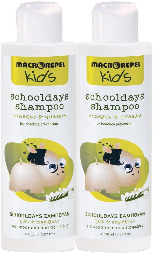 Macrovita 1+1 Schooldays Sampoo 2x150ml