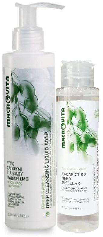 Macrovita Set Deep Cleansing Liquid Soap & Cleansing Water