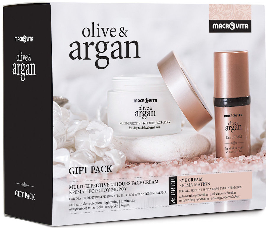 Macrovita Olive & Argan Set 24H Cream & Eye Cream