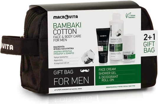 Macrovita Men Face & Body Care Set 50ml + 250ml + 50ml